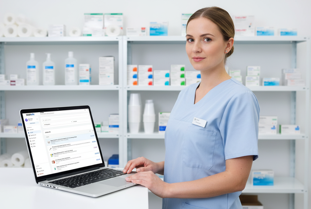 Scanwiz in Medizinlager